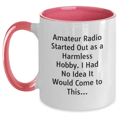 Funny Amateur Radio Mugs for Him or Her, Valentine's Unique Gifts from Friends, Coworkers, Family - Main