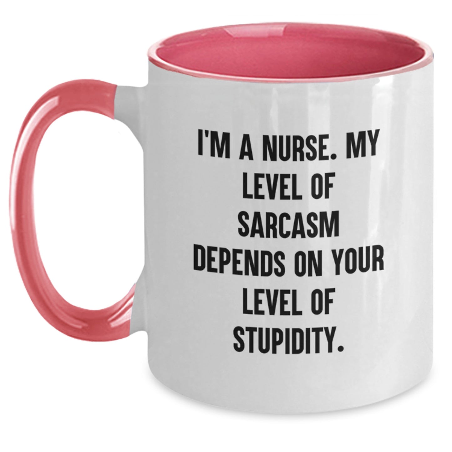 Funny Nurse Quotes Two Tone Coffee Mug Gifts from Family for Men Dad on Father's Day - Main