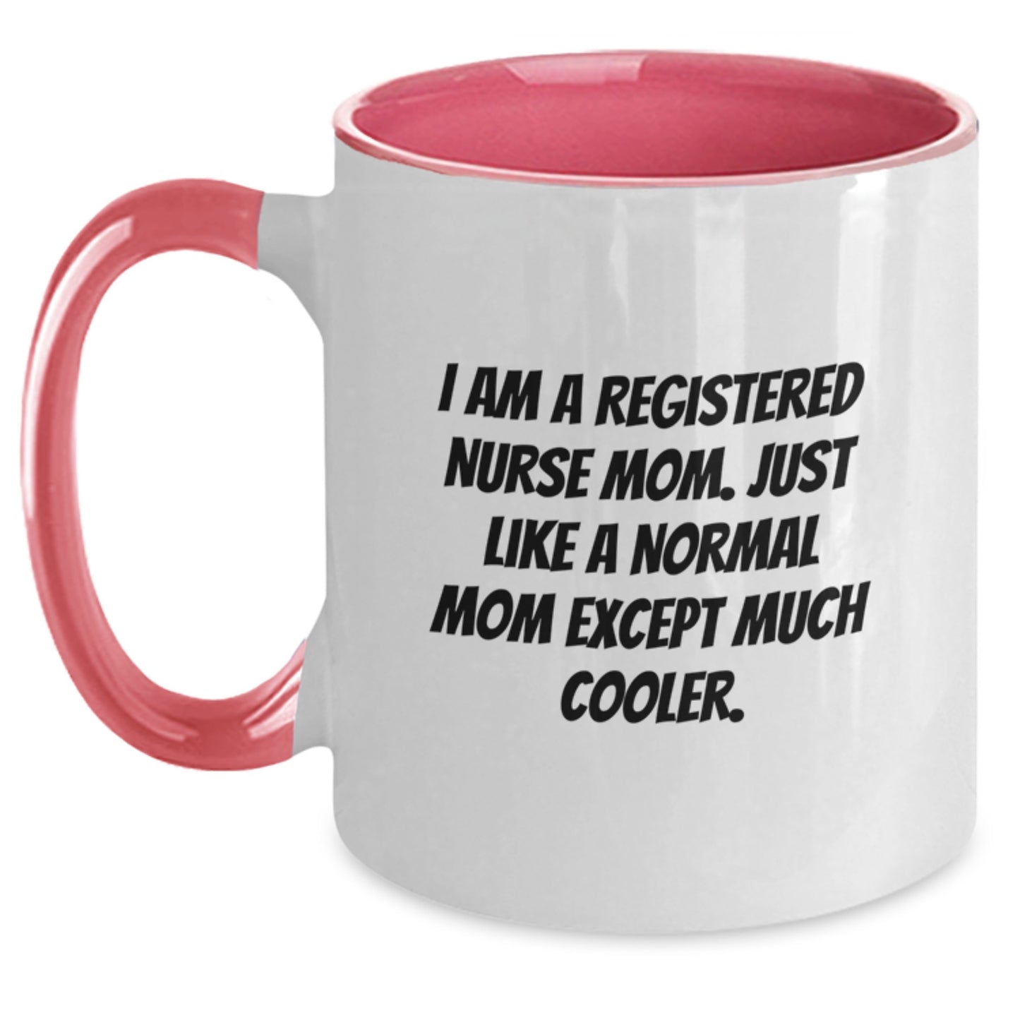 Registered Nurse Keepsake Mug for Him Black & White Christmas Gift - Main