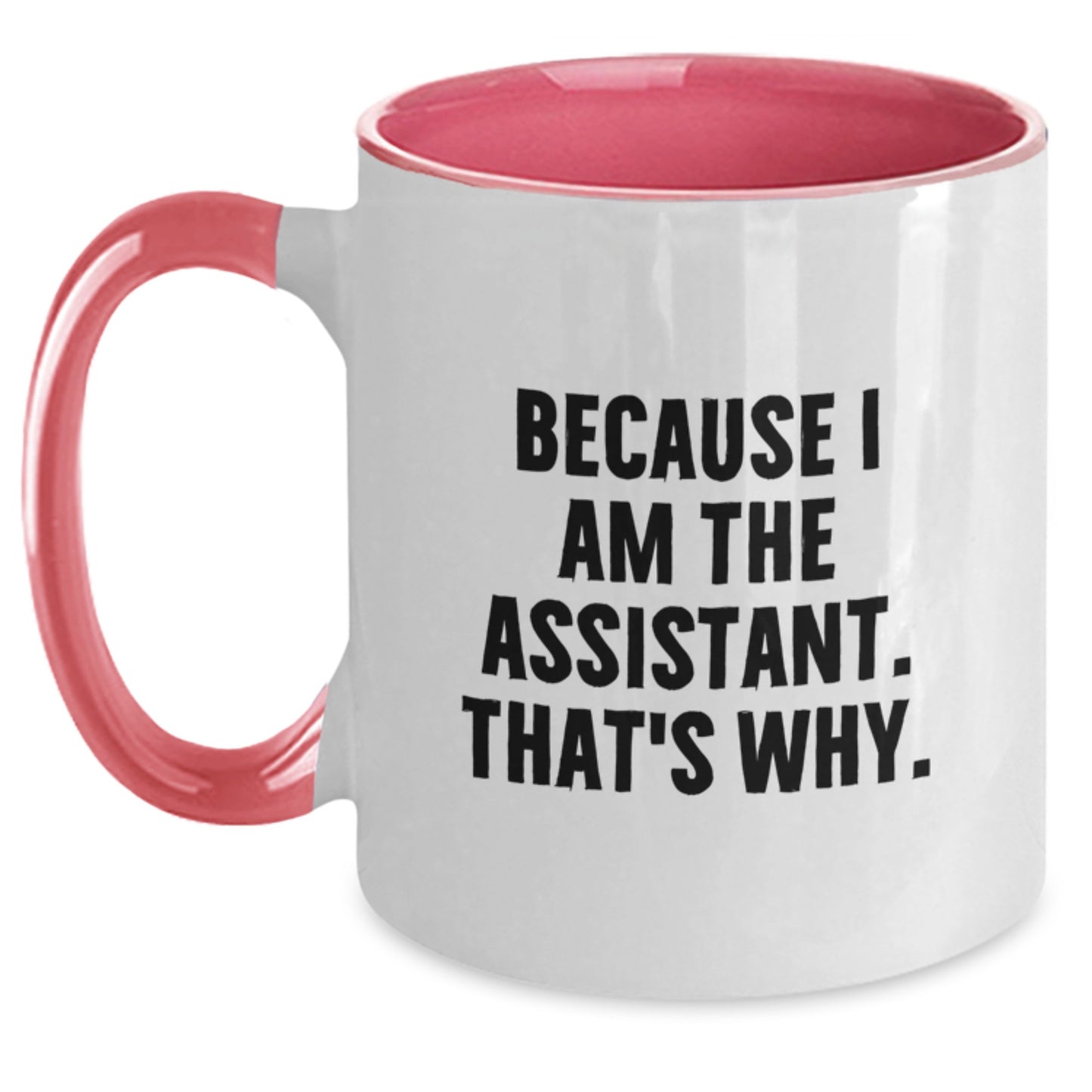 Assistant Keepsake Birthday Gift Mug for Him – 11oz Two Tone Ceramic - Main