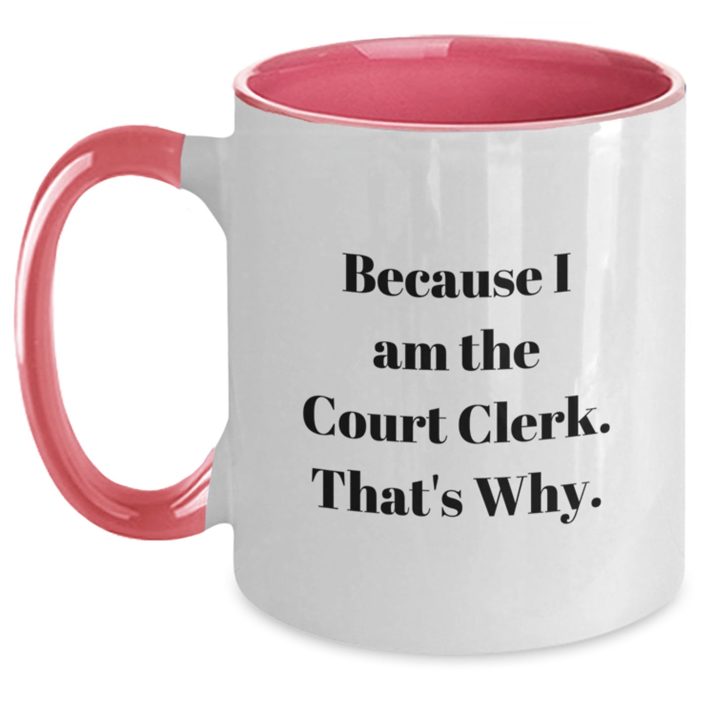 Birthday Gift Mug for Her Present Court Clerk Keepsake - Main