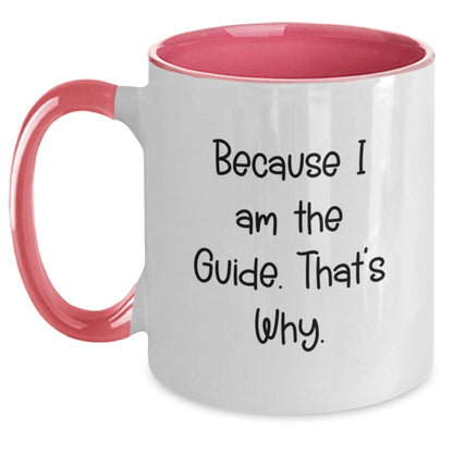 Guide Keepsake Birthday Gift Mug for Him – Two Tone 11oz Ceramic - Main