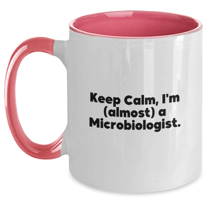 Microbiologist Gift for Him Keep Calm, I'm (Almost) A Microbiologist - Main
