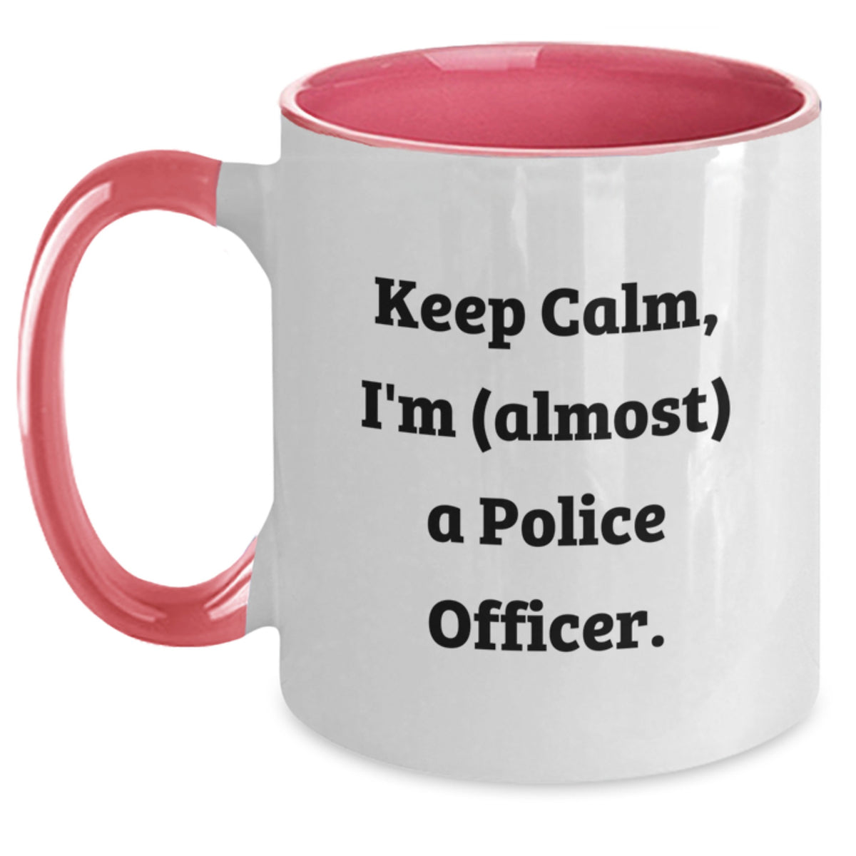 Police Officer Gift for Him Keep Calm, I'm (Almost) A Police Officer - Main