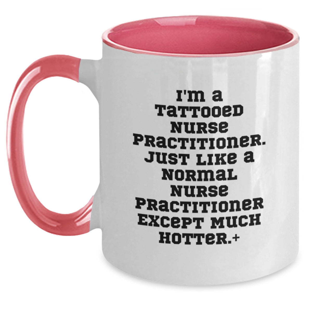Christmas Gift for Her Playful Tattooed Nurse Practitioner Present - Main