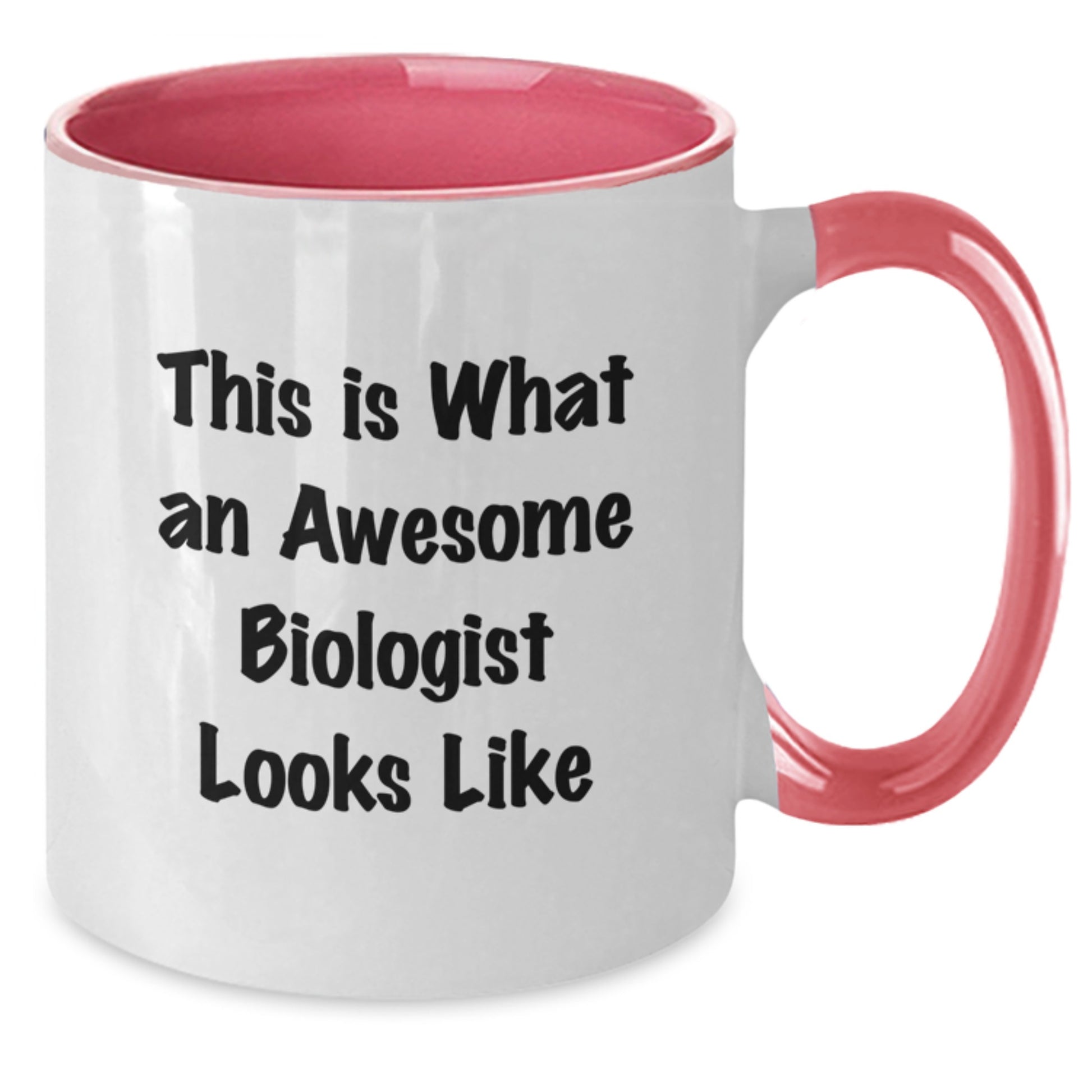 Funny Biologist Gifts, This Is What An Awesome Biologist Looks Like Two Tone Coffee Mugs, Gifts from Friends, Gifts for Biologists, Graduation Unique Gifts - Additional