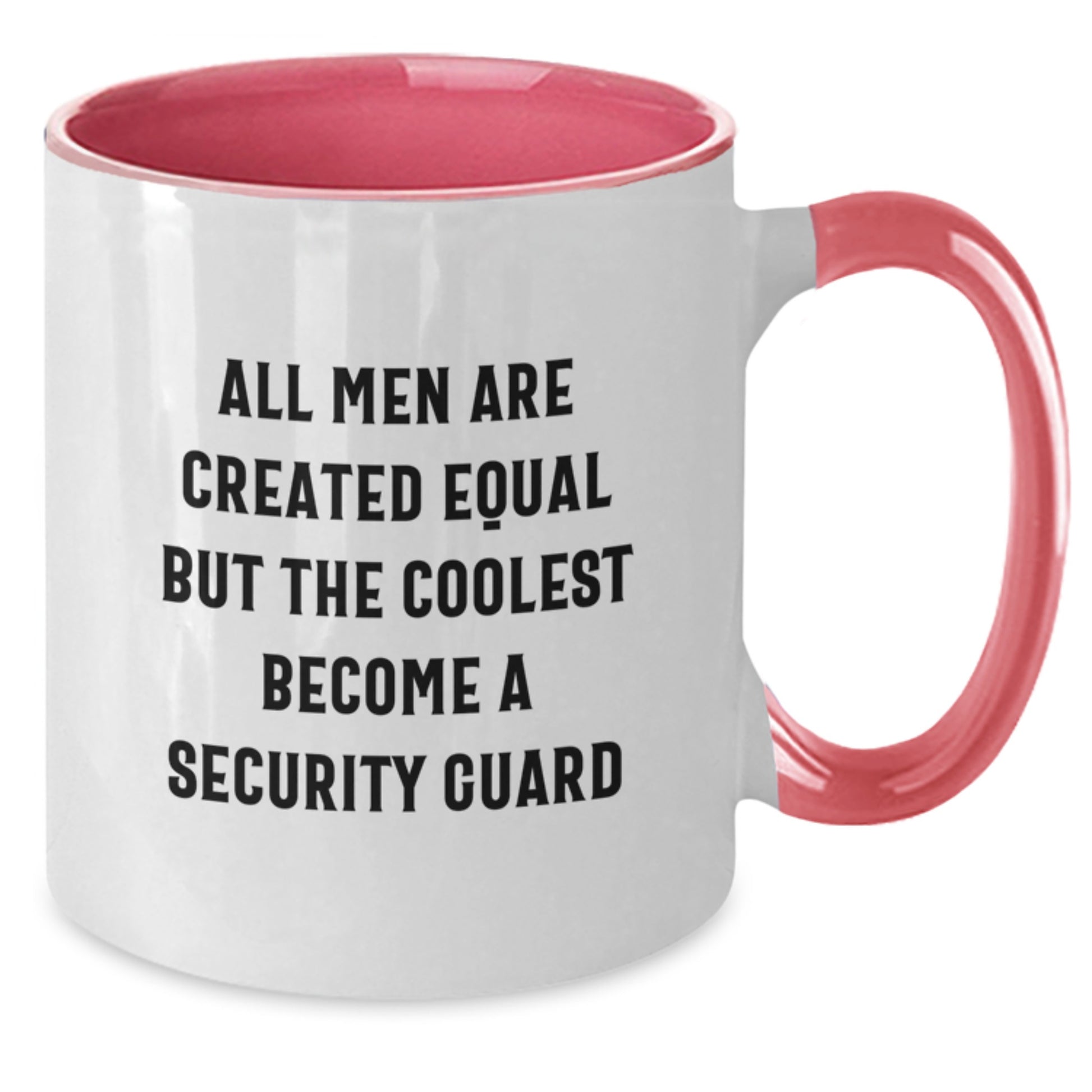 Security Guard Humor Mugs Funny Two Tone Coffee Mug Gifts from Friends for Security Guard Graduation - Additional