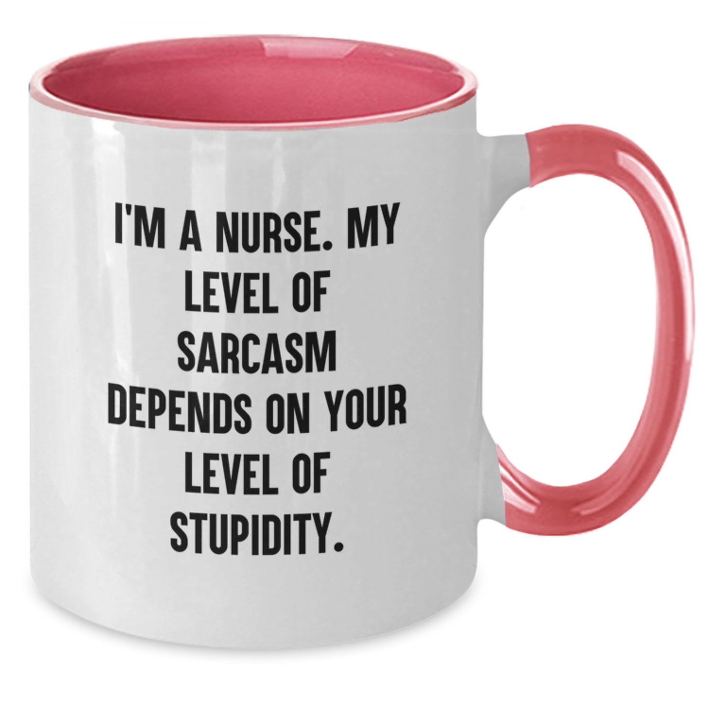 Funny Nurse Quotes Two Tone Coffee Mug Gifts from Family for Men Dad on Father's Day - Additional