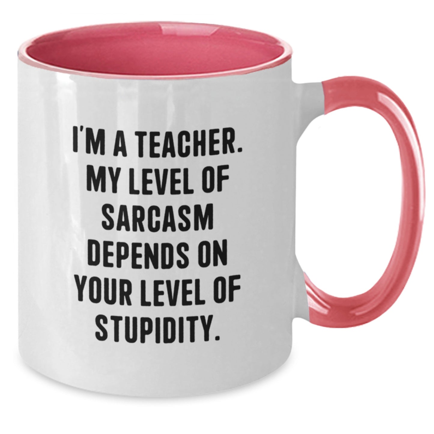 Funny Teacher Gifts from Men or Women for Valentine's - I'm A Teacher Mug Set - Additional