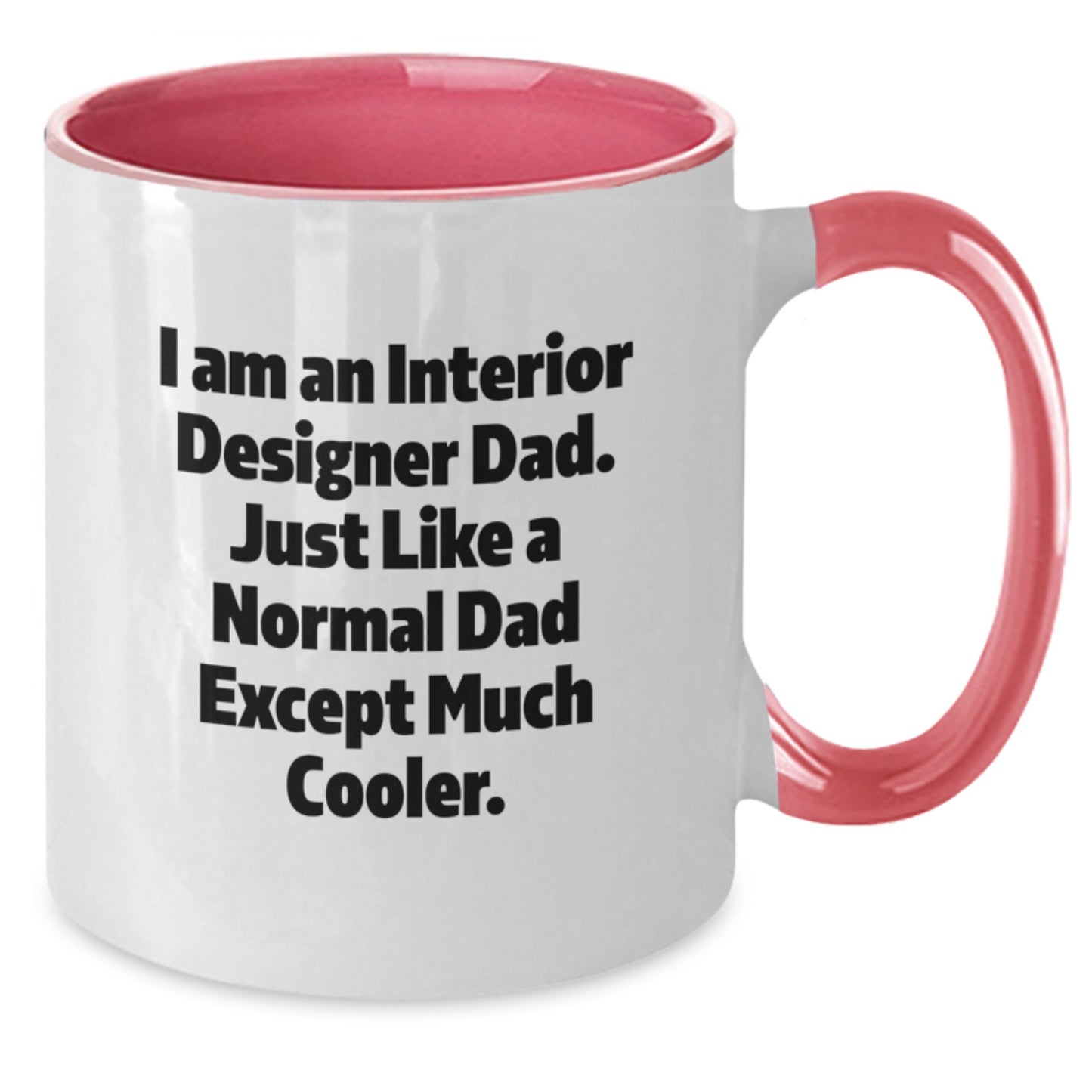 Interior Designer Dad Keepsake Mug for Him Birthday Gift Black & White - Additional
