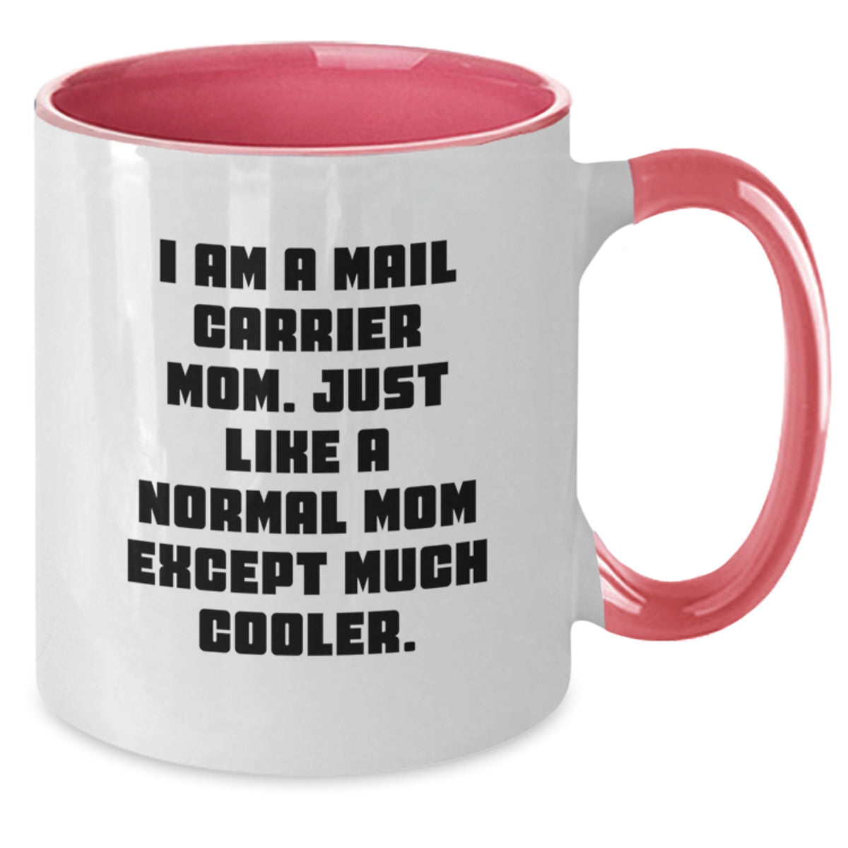 Mail Carrier Keepsake Mug for Him Birthday Gift - Black & White Ceramic - Additional