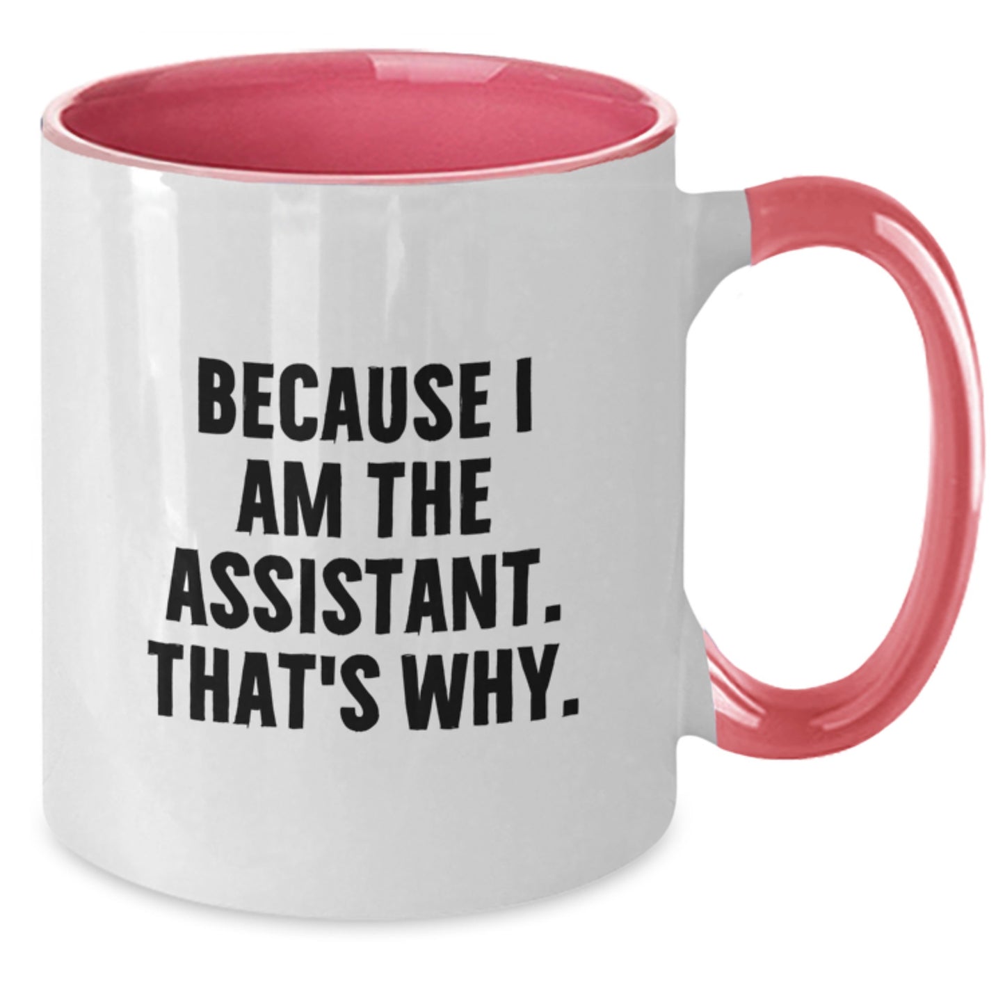 Assistant Keepsake Birthday Gift Mug for Him – 11oz Two Tone Ceramic - Additional