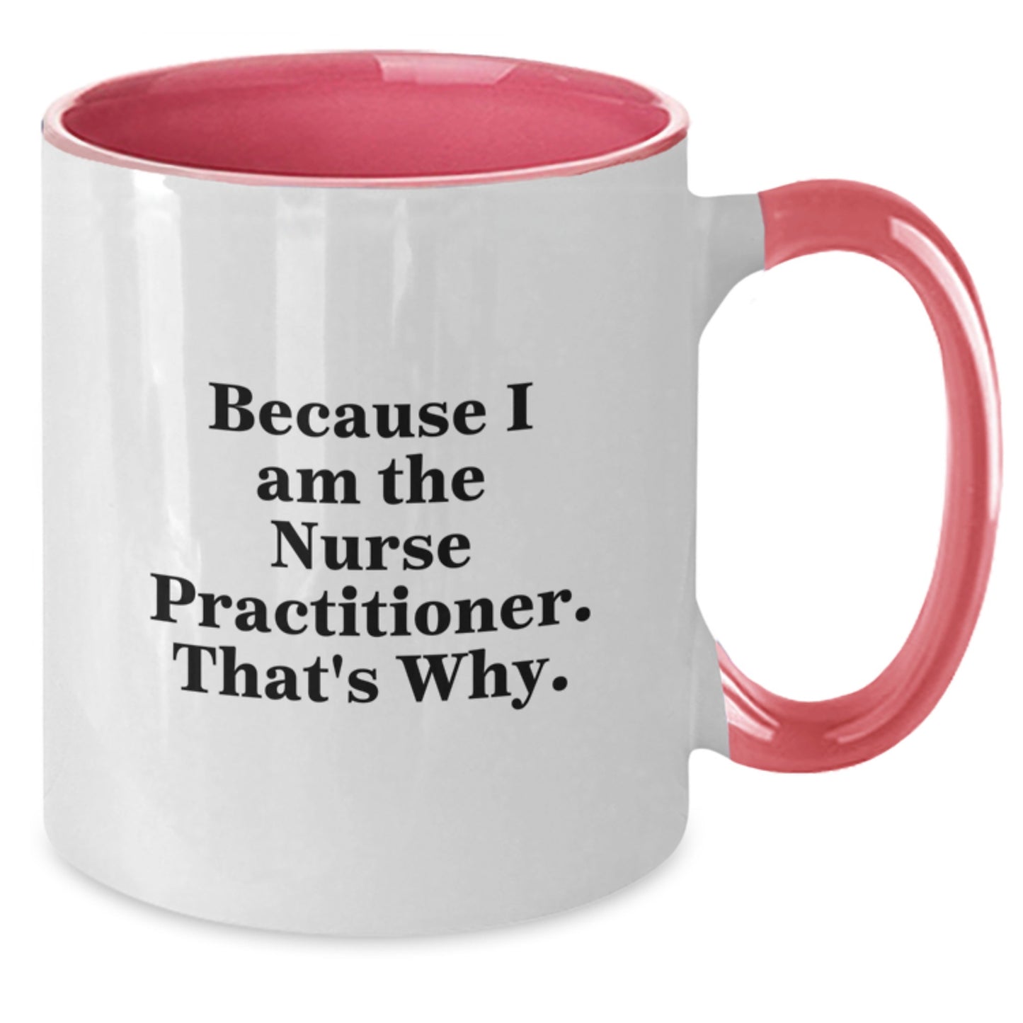 Nurse Practitioner Keepsake Mug for Him Birthday Gift - Black & White - Additional