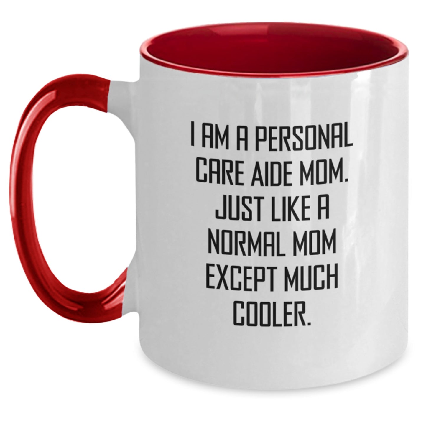 Personal Care Aide Keepsake Mug for Him Birthday Gift Black & White - Main