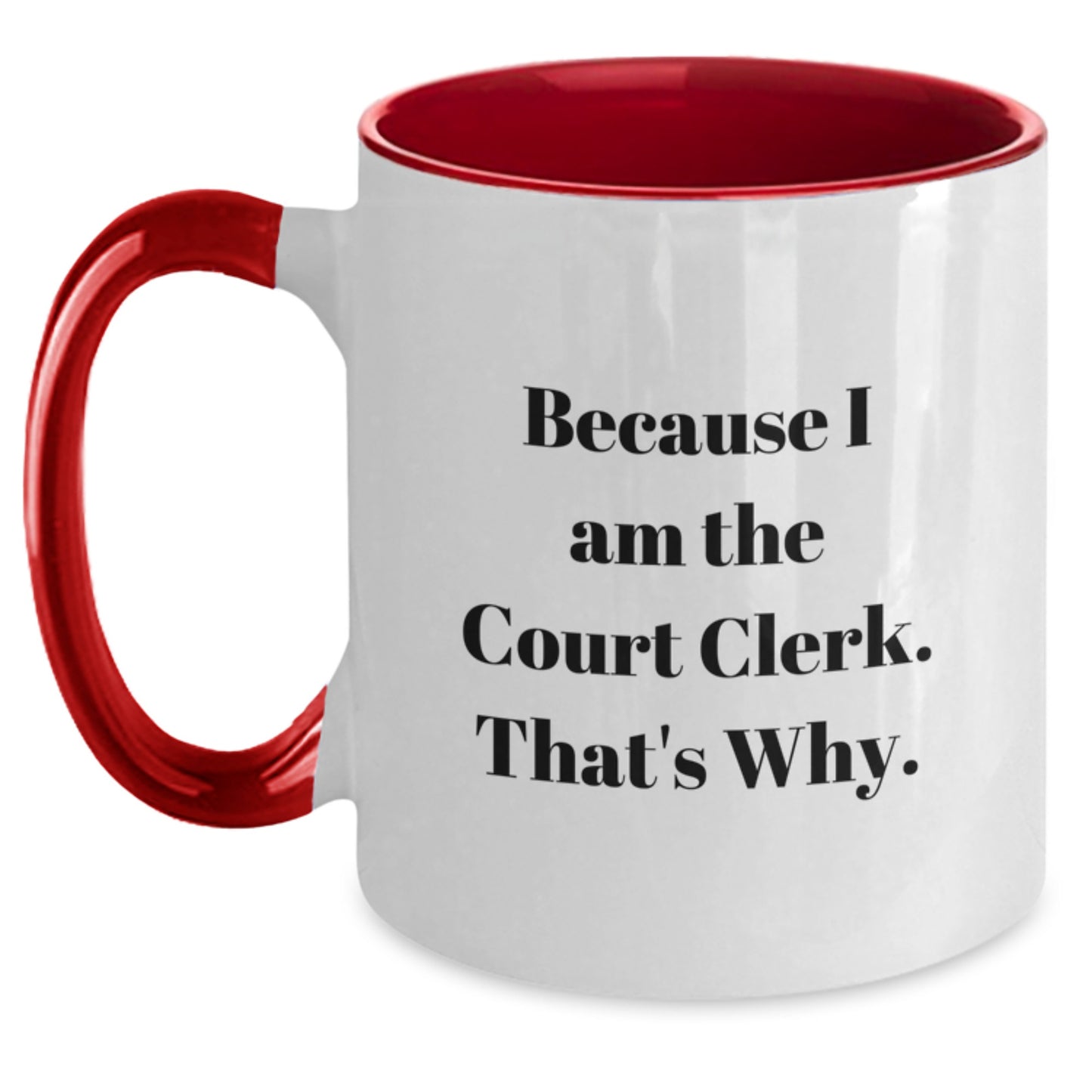 Birthday Gift Mug for Her Present Court Clerk Keepsake - Main