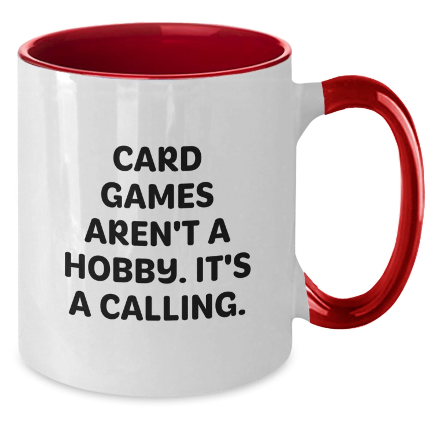 Funny Card Games Gifts for Mom on Mother's Day - Unique Two Tone Coffee Mug - Additional