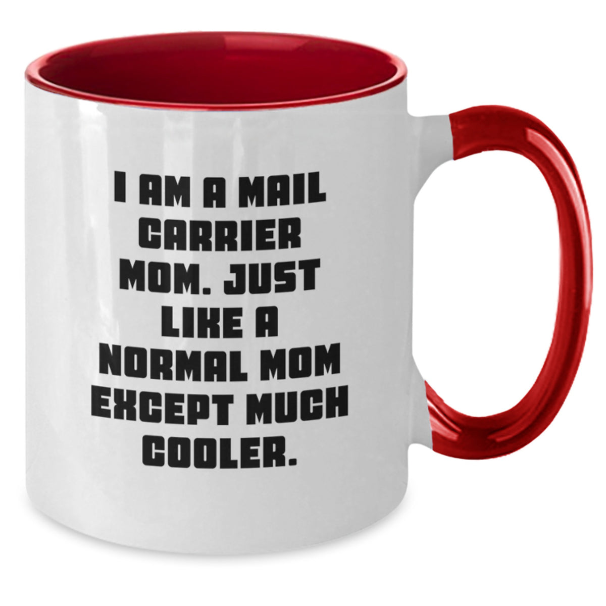 Mail Carrier Keepsake Mug for Him Birthday Gift - Black & White Ceramic - Additional