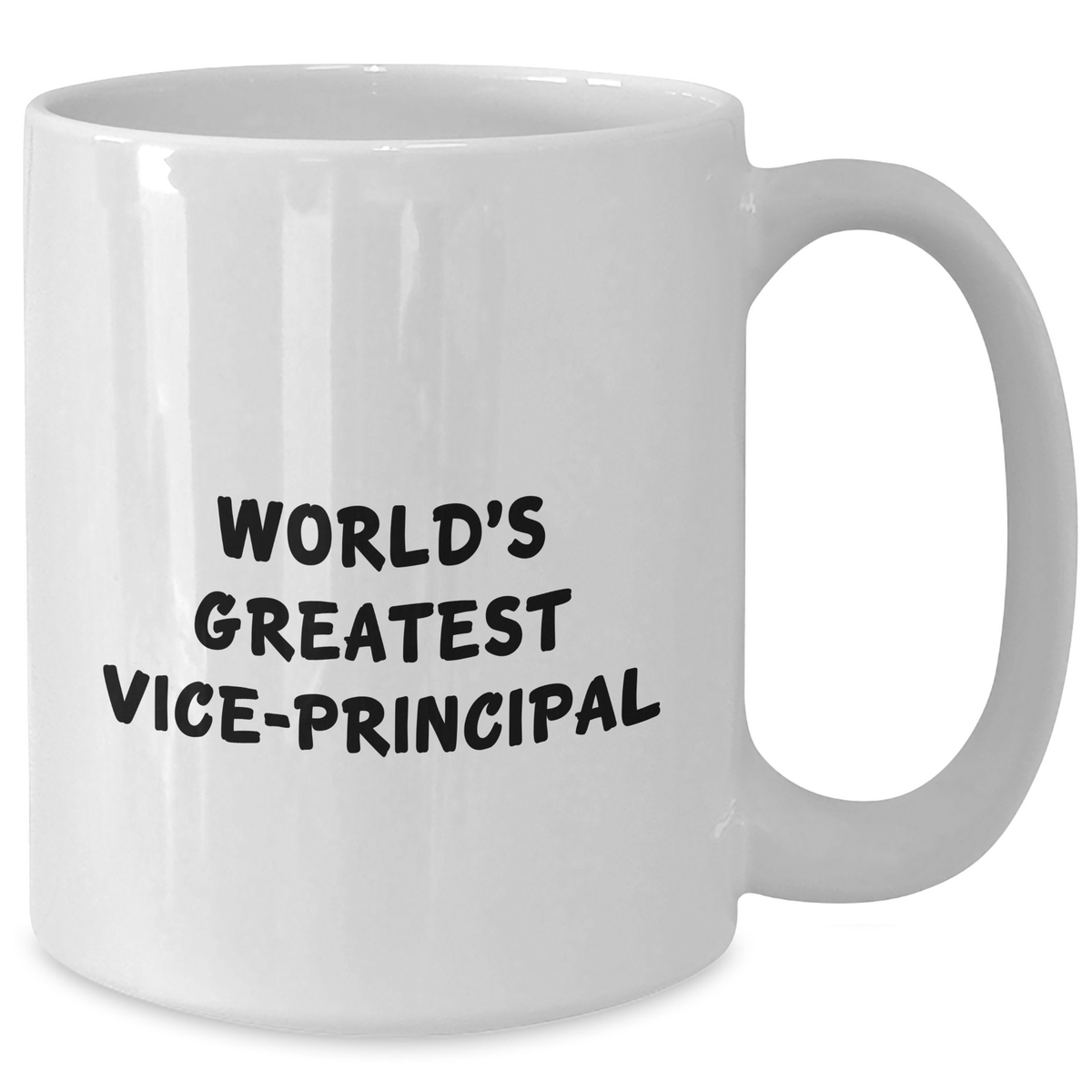 Funny Vice-Principal Gifts from Men - World's Greatest Vice-Principal White Coffee Mug, Perfect for Mother's Day Unique Gifts for Her - Additional