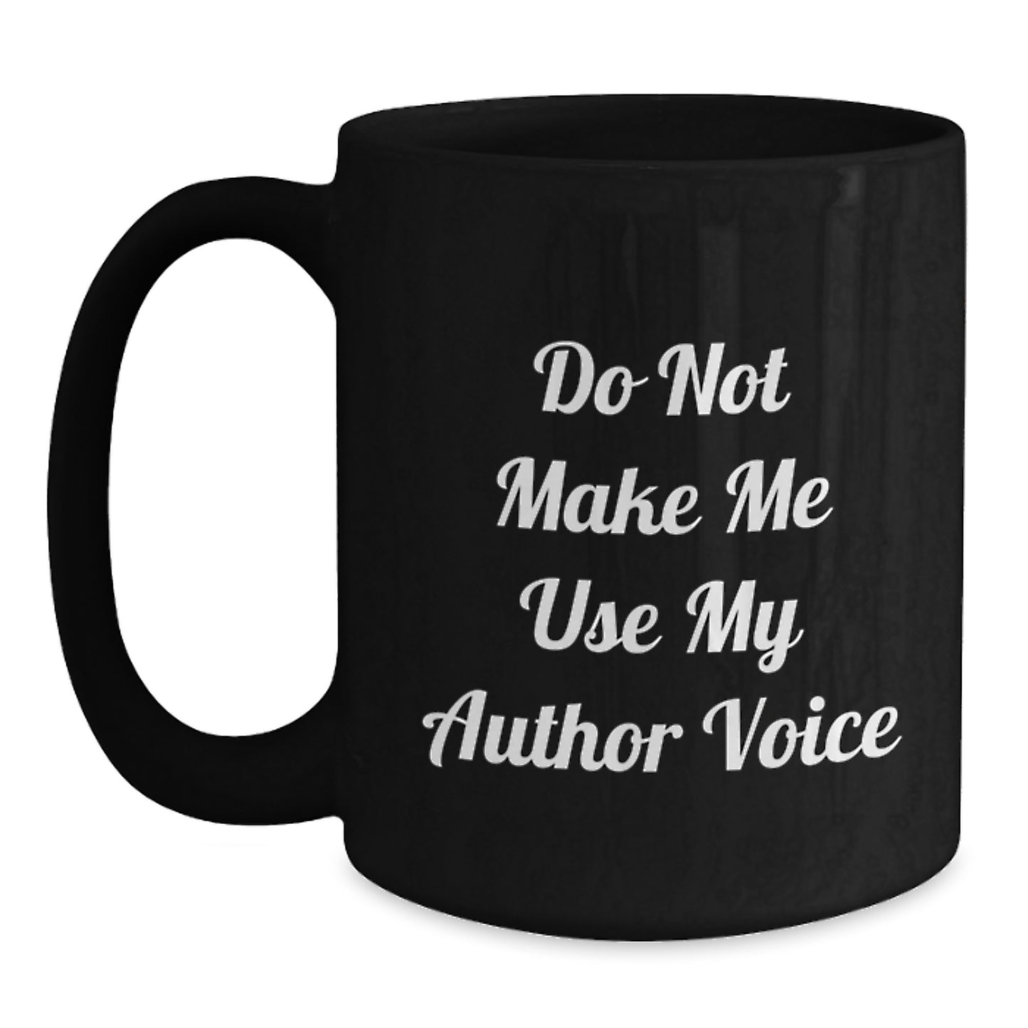 Author Gifts Funny Quotes Black Coffee Mugs Gifts from Friends Gifts for Authors Birthday Unique Presents - Main
