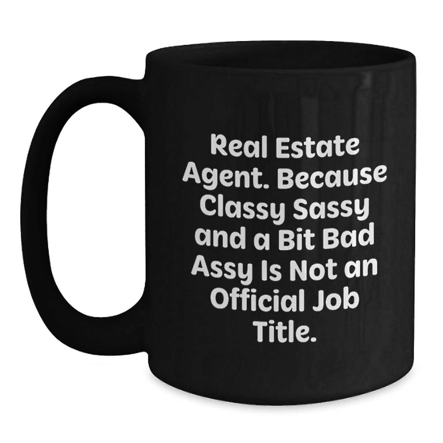 Funny Real Estate Agent Mug Gifts from Friends and Family for Real Estate Agent Christmas Unique Gifts - Main