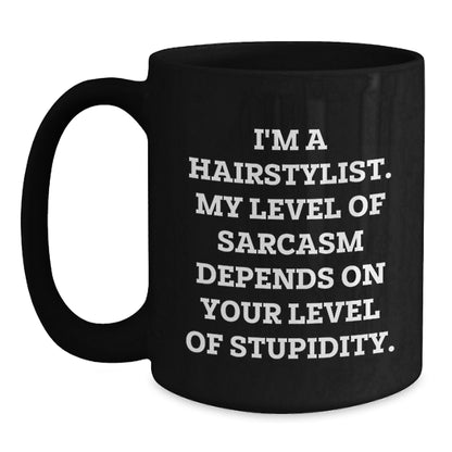 Funny Hairstylist Gifts from Friends to Friends Unique Birthday Unique Gifts for Hairstylist - Main