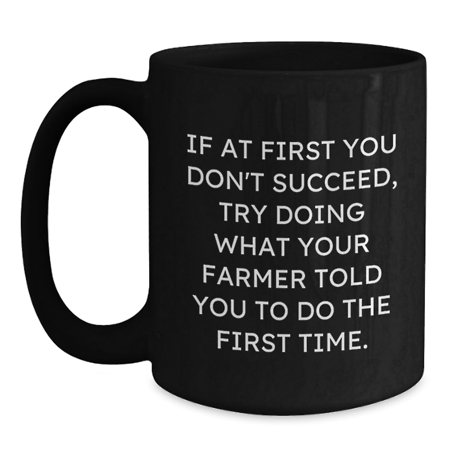 For Him Keepsake Farmer Mug Birthday Gift With Humorous Quote and - Main