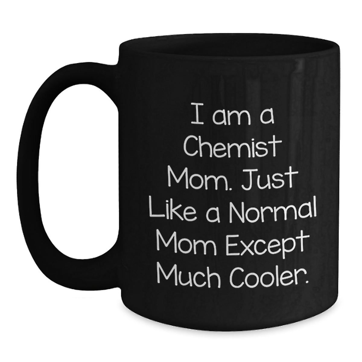 Chemist Black Coffee Mug Keepsake for Him Birthday Gift - Main
