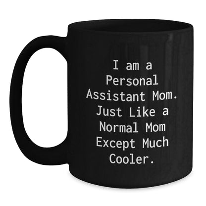 Personal Assistant Keepsake Black Coffee Mug for Him Birthday Gift - Main