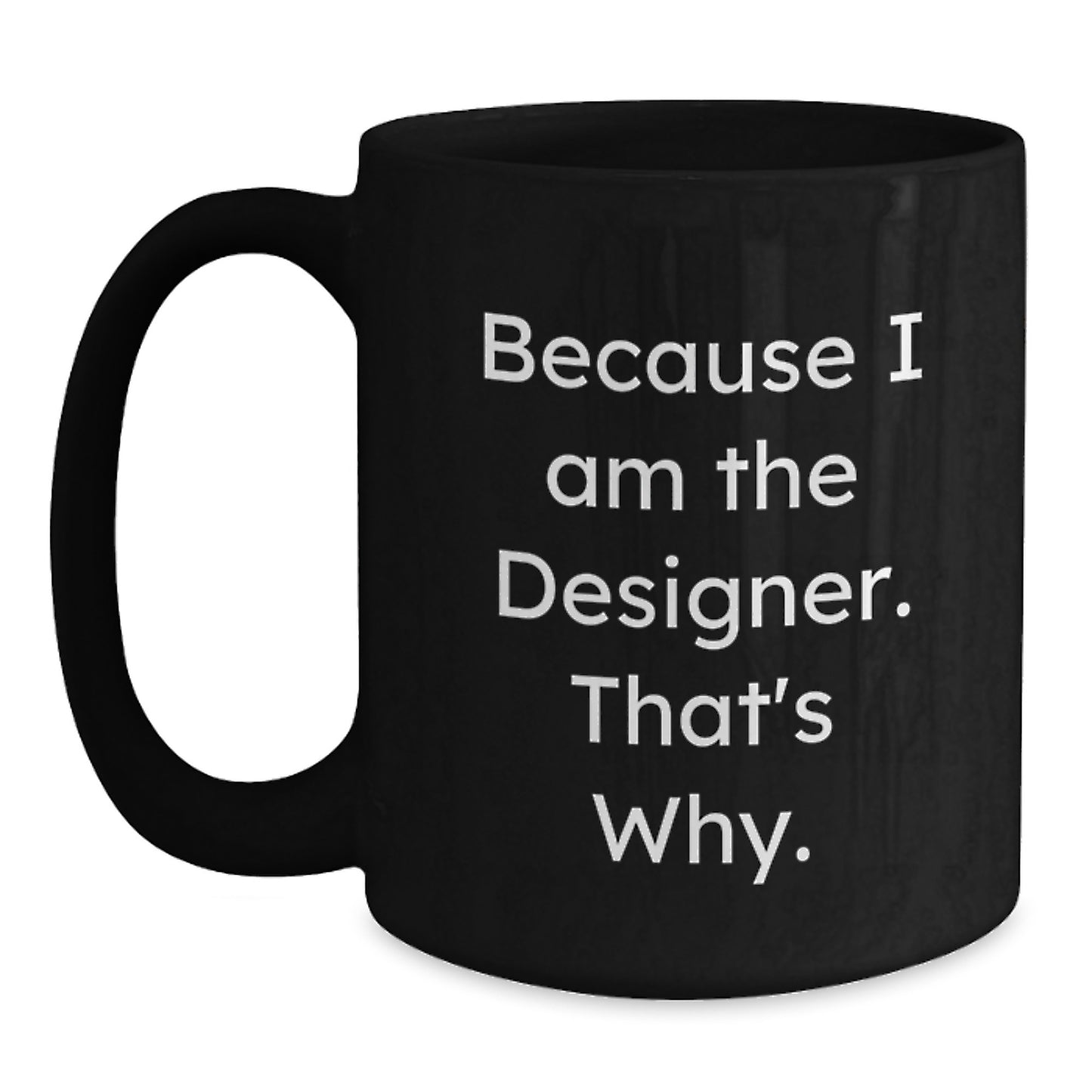 Designer Black Coffee Mug for a Best Friend Companion Birthday Gift - Main