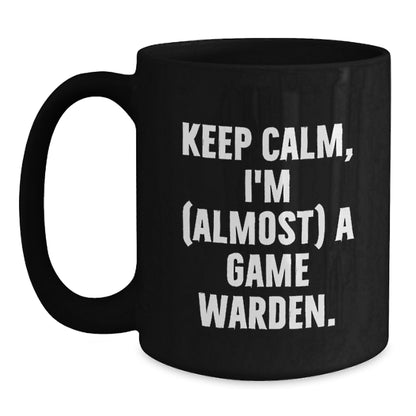 Christmas Gift for Her - Keep Calm Game Warden Present - Main