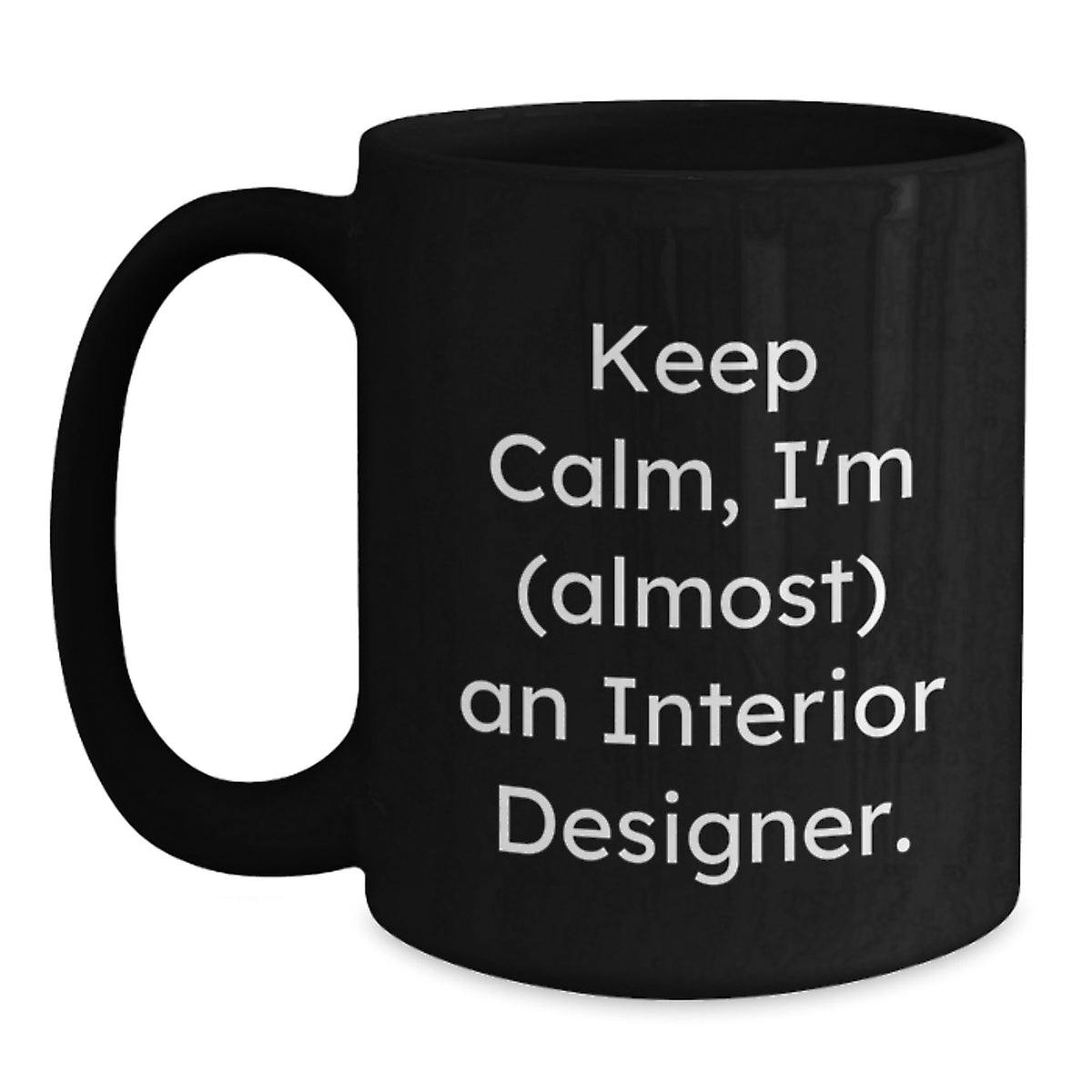 Interior Designer Gift for Him - Keep Calm Keepsake Mug - Main