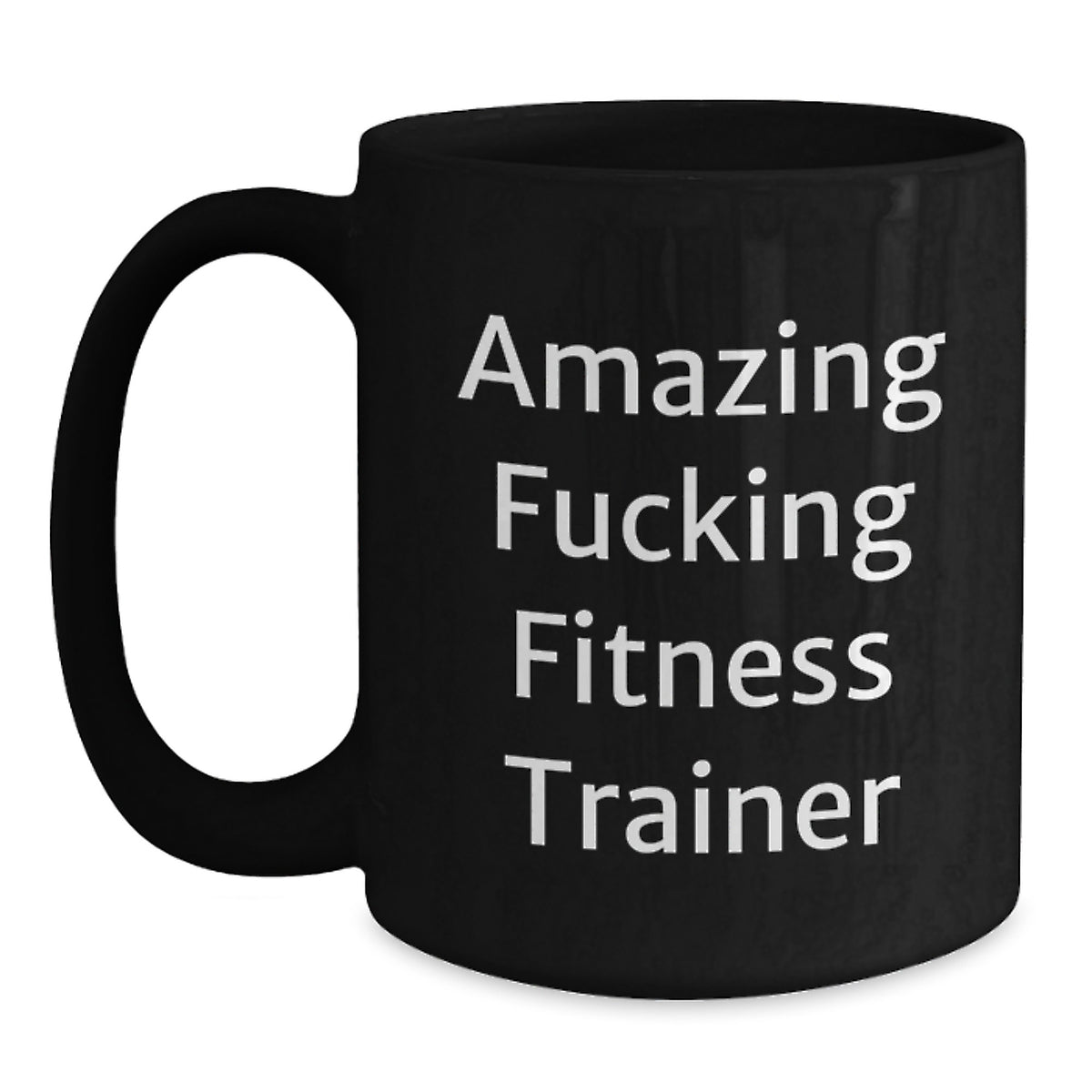 Christmas Gift for Her - Amazing Fitness Trainer Present Mug - Main