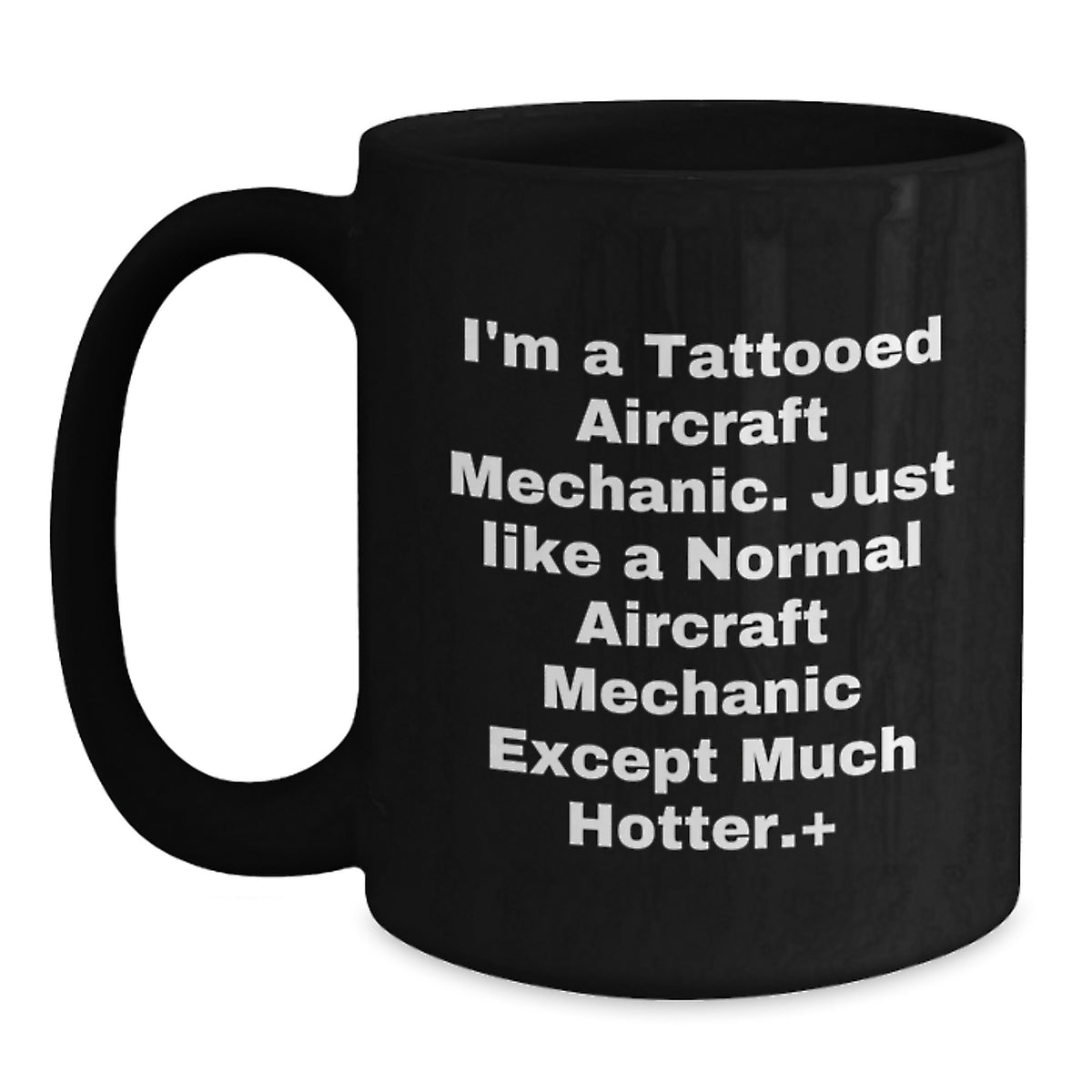 Christmas Gift for Her Playful Aircraft Mechanic Coffee Mug - Main
