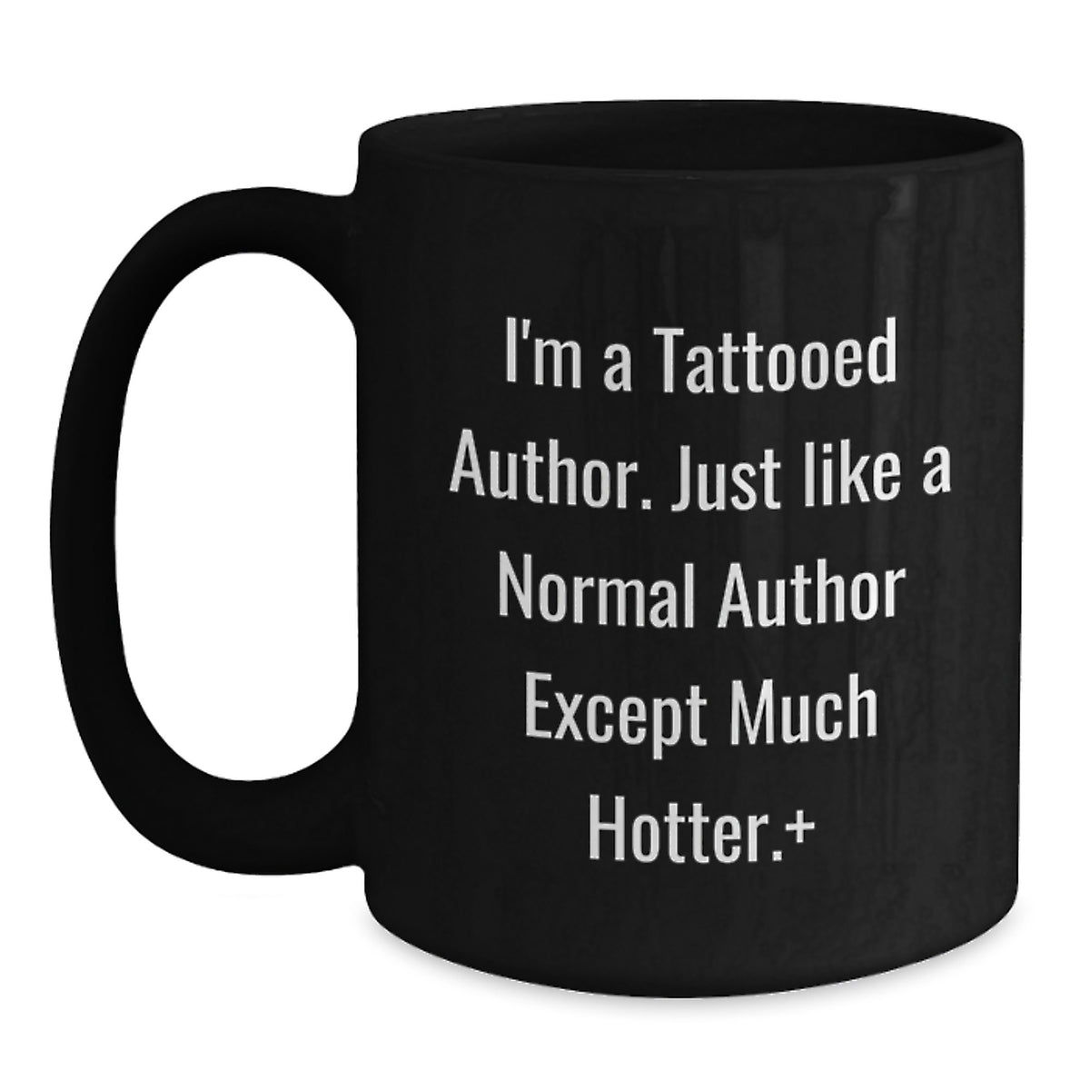 Christmas Gift for Her - Humorous Tattooed Author Present - Main