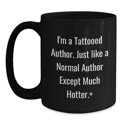 Christmas Gift for Her - Humorous Tattooed Author Present - Main