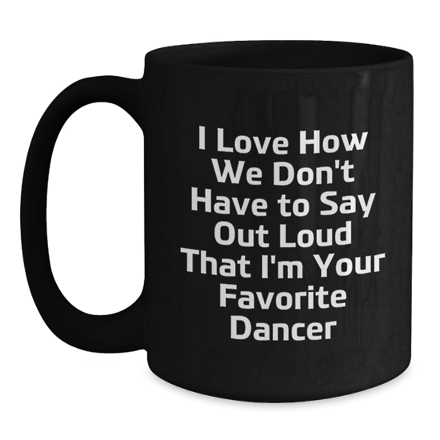 Funny Dancer Black Coffee Mug Gifts from Friends for Graduation Unique - Main