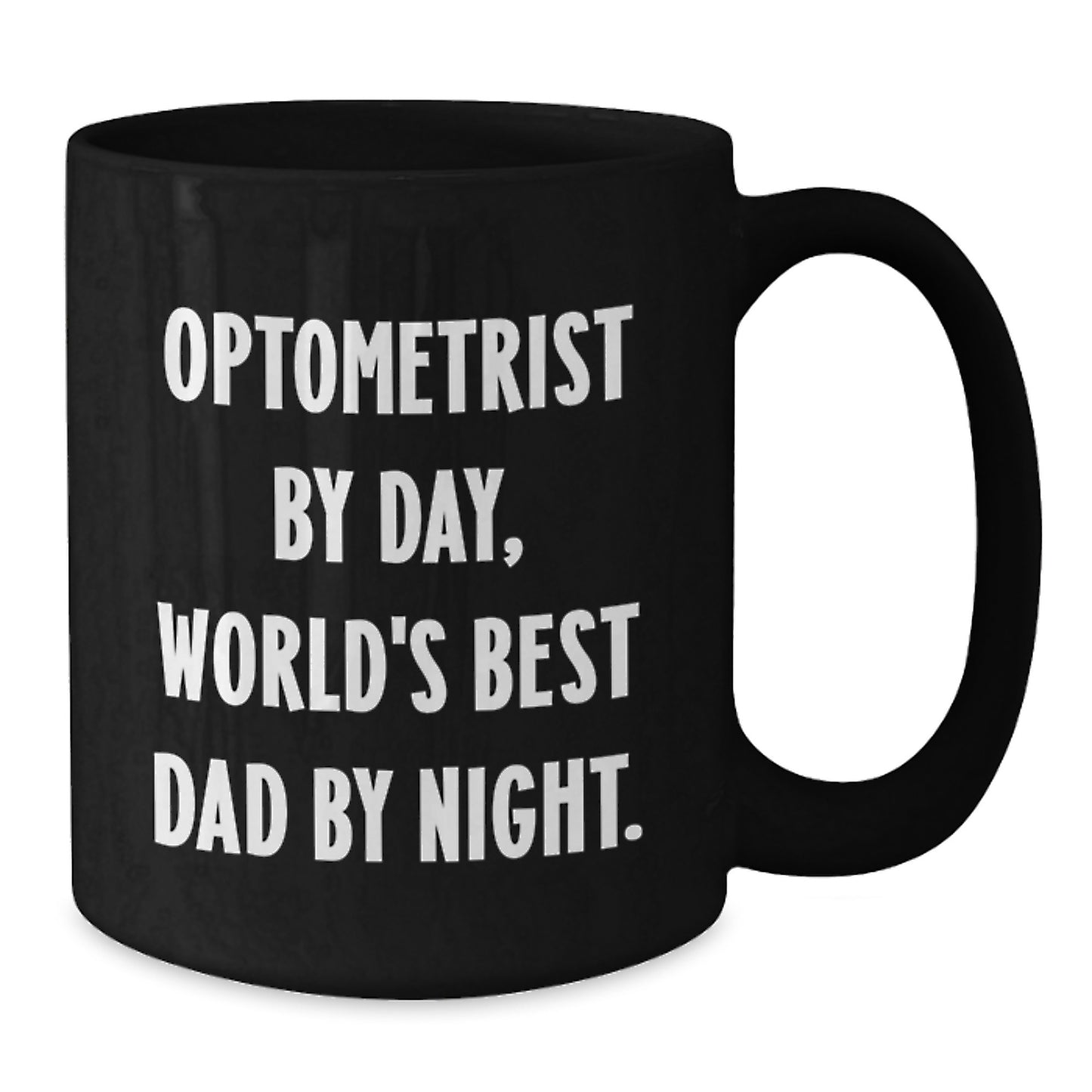 Optometrist Gifts from Men, Funny Quote Black Coffee Mug for Optometrist, Unique Christmas Unique Gifts for Him - Additional