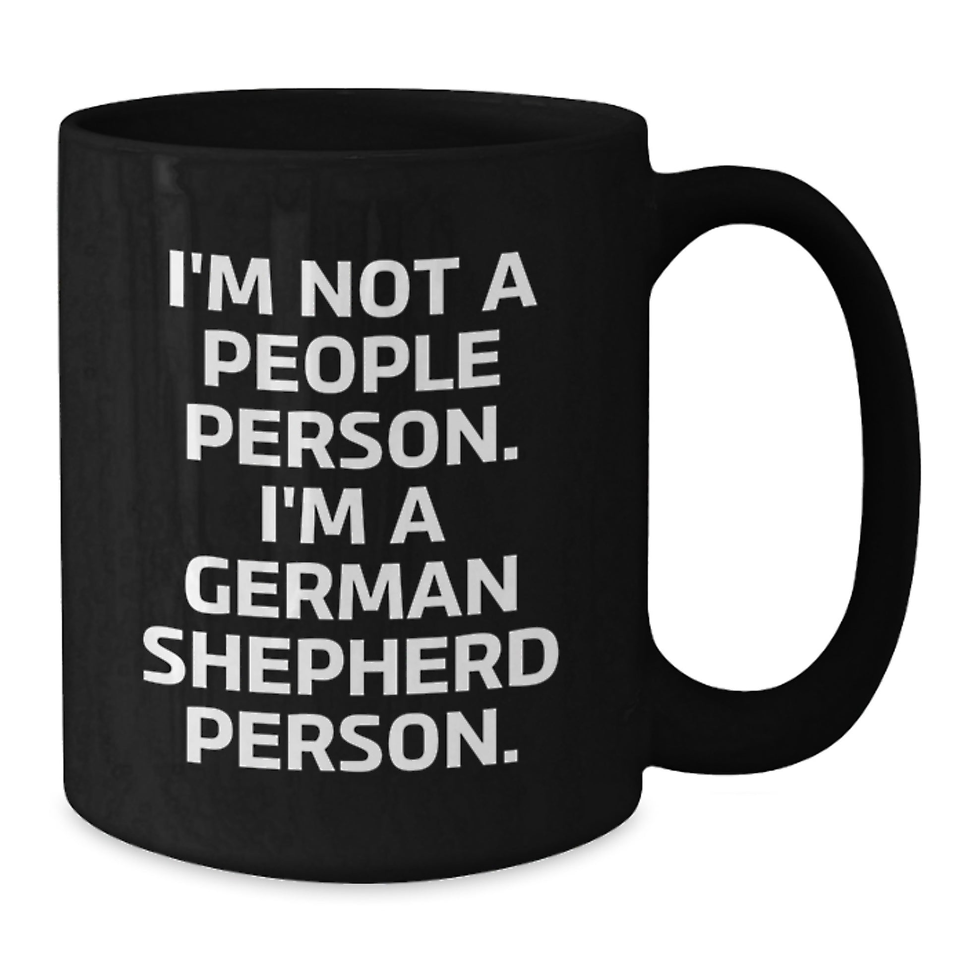 German Shepherd Dog Lover's Gift, Funny Coffee Mug, Gifts from Friends, Birthday Unique Gifts for German Shepherd Dog Owners - Additional