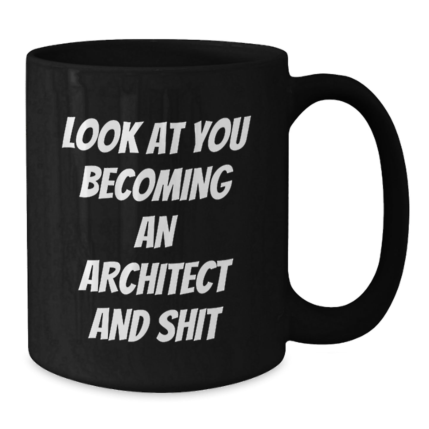 Unique Funny Architect Black Coffee Mugs for Men Women Friends Family - Gifts from Friends for Christmas Unique Gifts - Additional