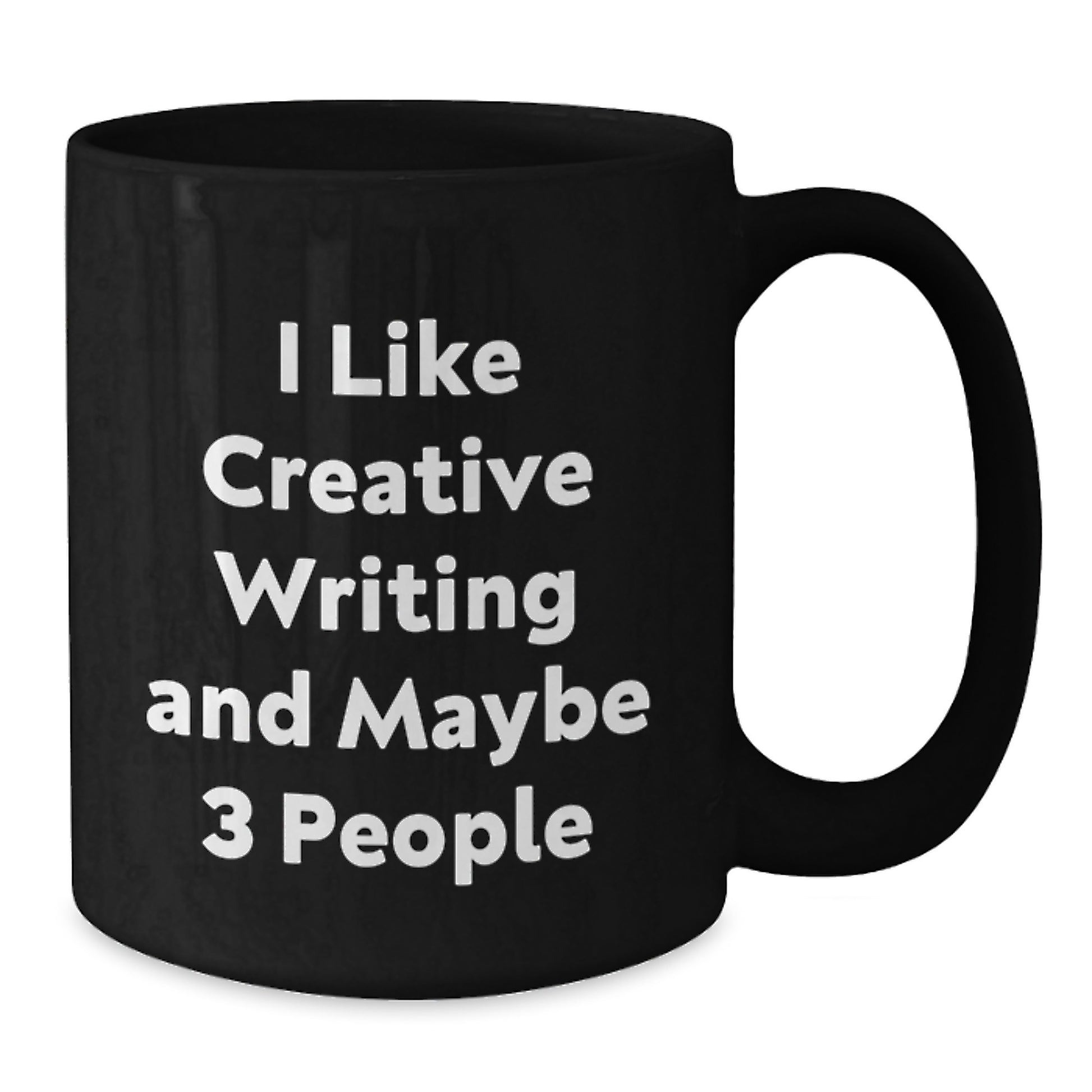 Creative Writing Inspirational Gifts from Friends to Family - Funny Quote - 11oz or 15oz Black Coffee Mug for Graduation - Additional