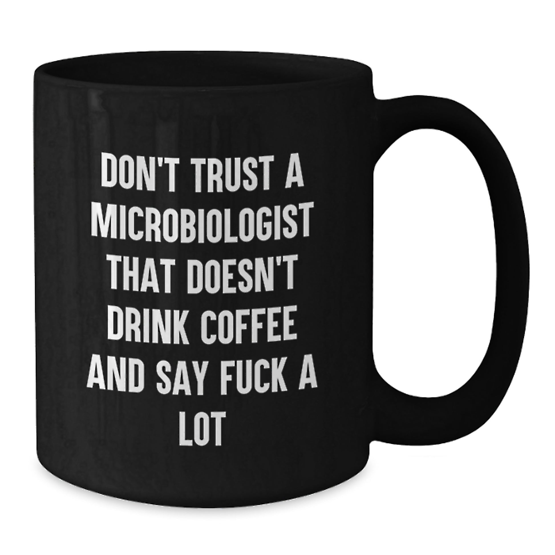 Funny Microbiologist Gifts for Men Women Friends Family Christmas Unique Black Coffee Mugs - Additional