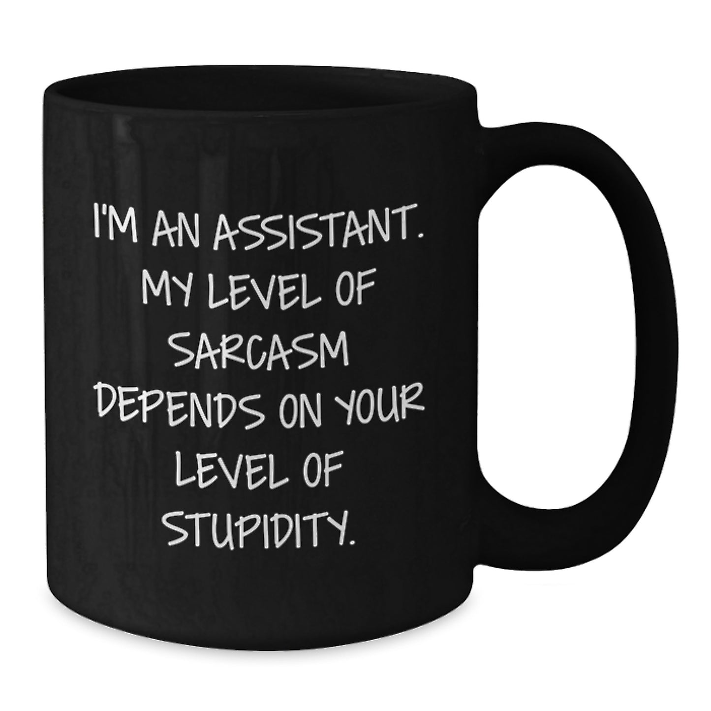 Funny Assistant Gifts for Men, Women, Friends, Coworkers, Family - I'm An Assistant Black Coffee Mug, Birthday Unique Gifts from Men, Women, Friends - Additional