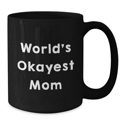 Mom Keepsake Black Coffee Mug Birthday Gift for Her - Additional
