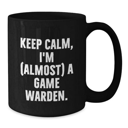 Christmas Gift for Her - Keep Calm Game Warden Present - Additional