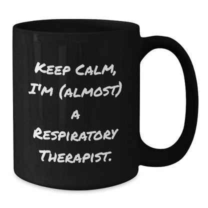 Christmas Gift for Her Keep Calm Tone Coffee Mug for Respiratory - Additional