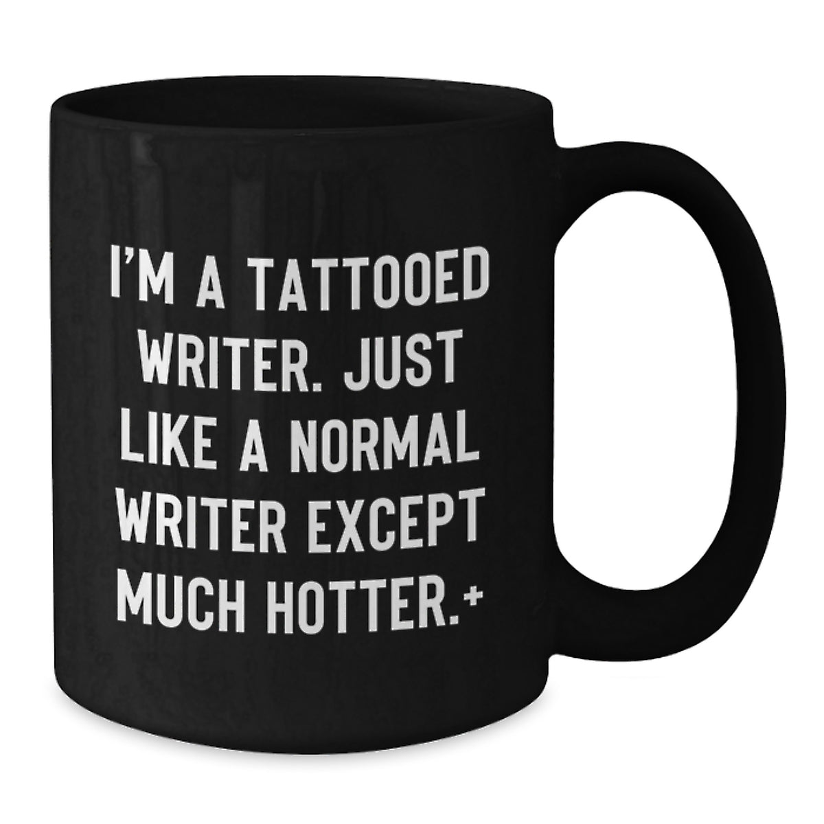 Writer Gifts for Graduation, Funny Quote Black Coffee Mug, Unique Gift for Writer Friends, Family, or Coworkers from Men or Women, Best Gift for Writer Men or Women - Additional