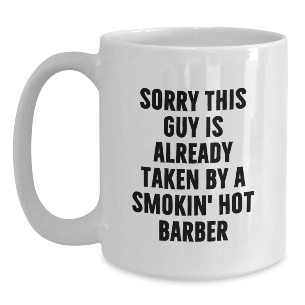 Funny Barber Mug Gifts for Barber Birthday Unique Presents from Friends - Main
