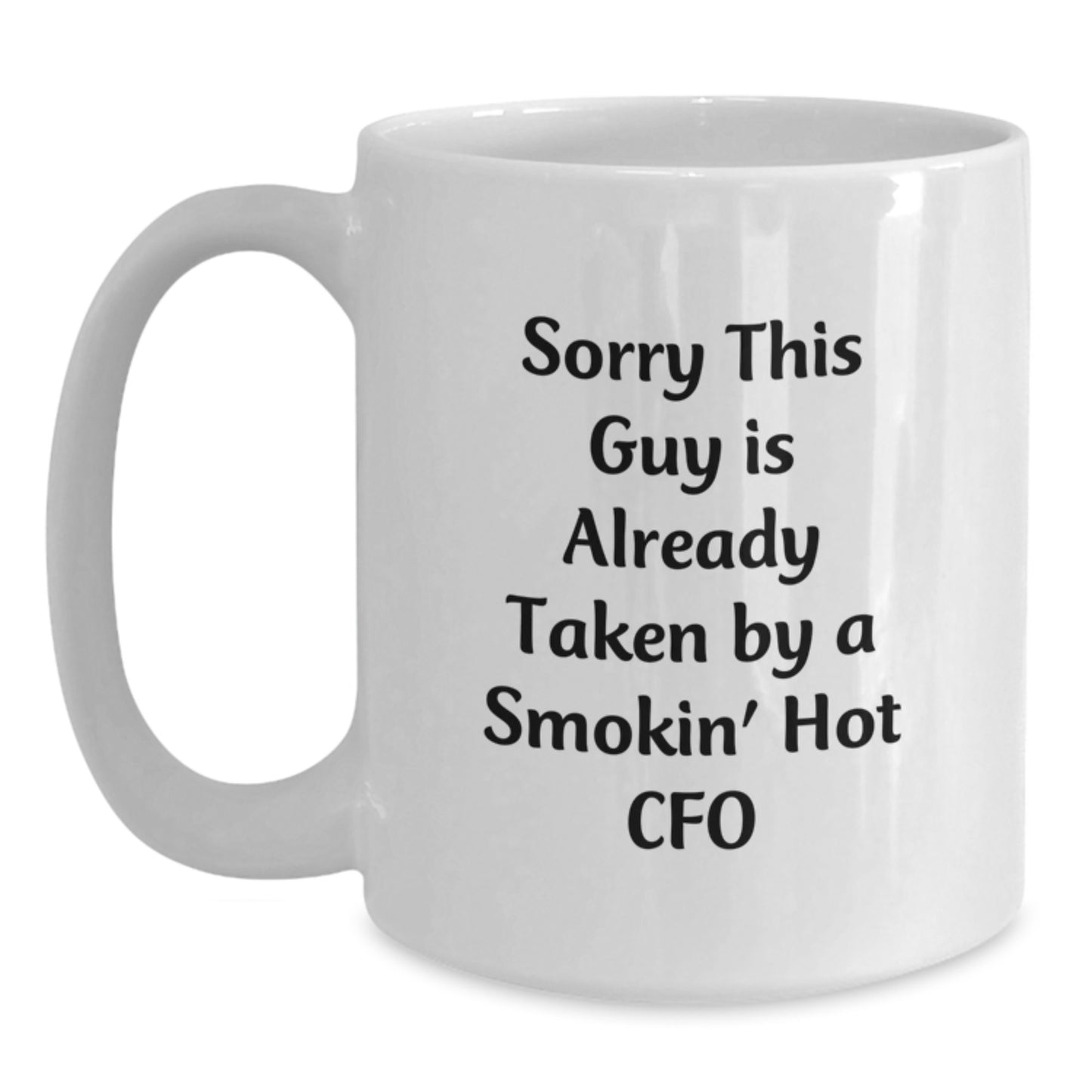 Funny CFO White Coffee Mugs Gifts for CFO, Unique Christmas Memorable Presents from Friends, Women, Men, Family, Coworkers - Main