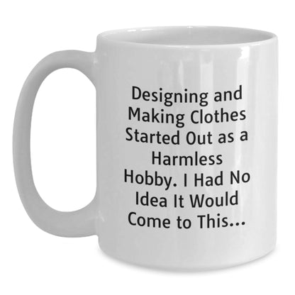 Designing and Making Clothes Mug Keepsake Christmas Gift for Him - Main