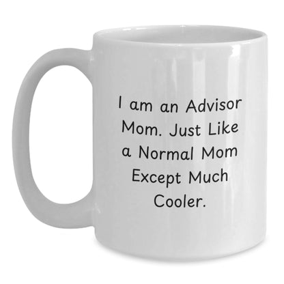 Christmas Gift for Her Advisor Mom Present - A Cool Tone Mug - Main
